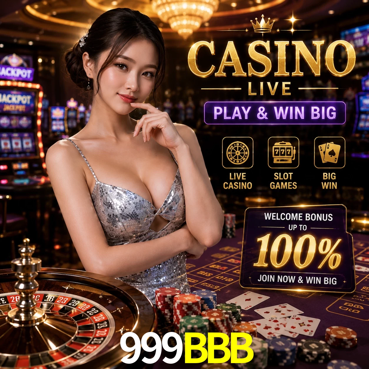 Aplicativo móvel 999BBB para iOS e Android