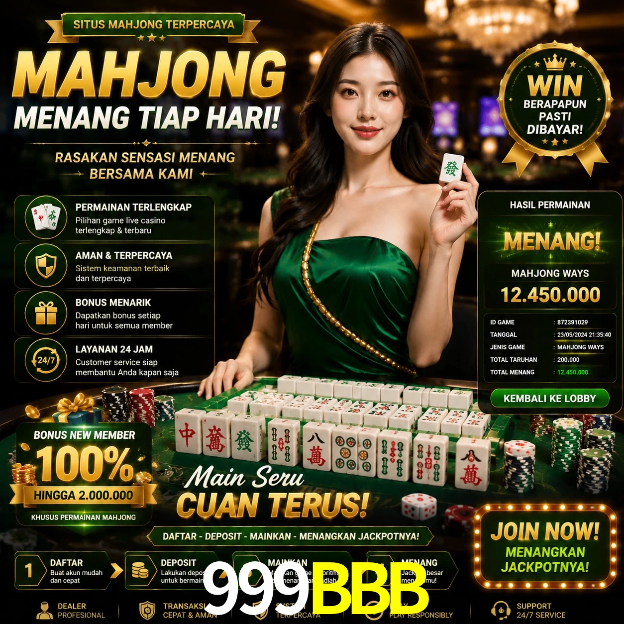 Cashback VIP 999BBB - reembolso semanal